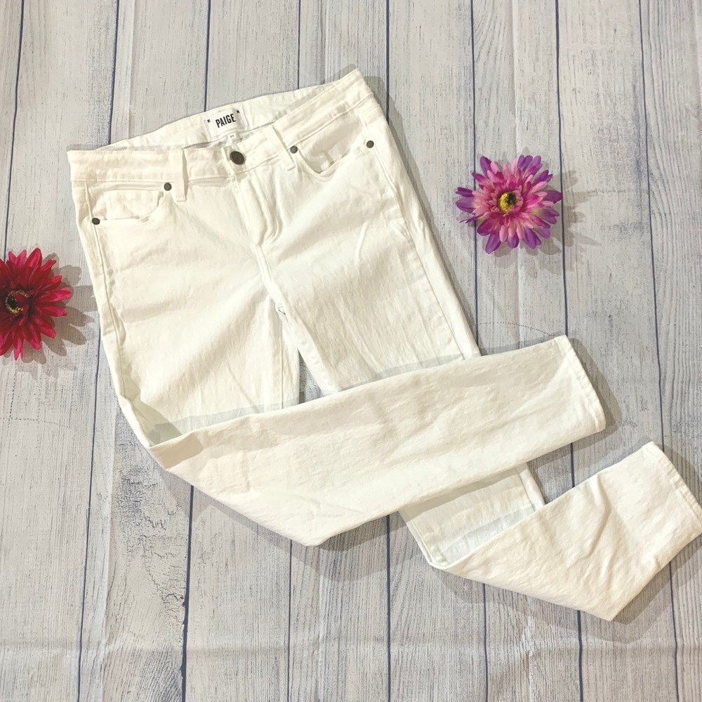 Paige Verdugo Ankle Optic White